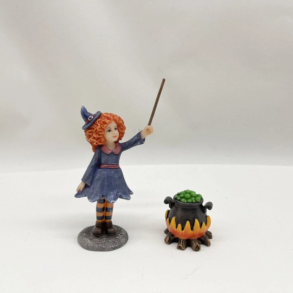 Resin Halloween Miniature Figurines Halloween Gift Decoration for Kids DIY